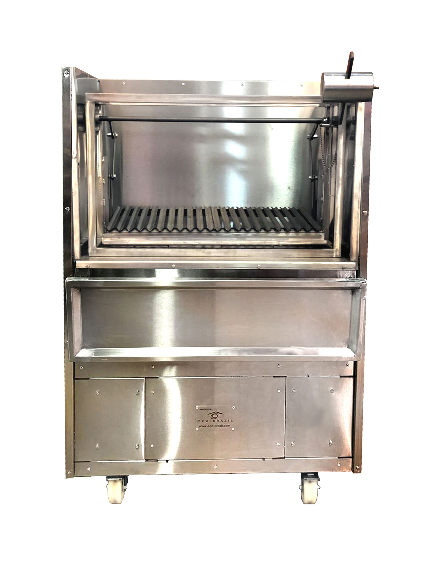 Parilla Charcoal Grill with Manual Lift - NSF Certified Parilla Charcoal Grill with Manual Lift - NSF Certified